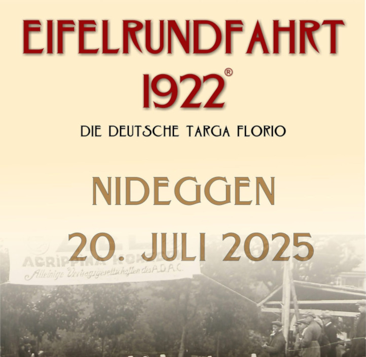 Eifelrundfahrt 1922 ab Nideggen